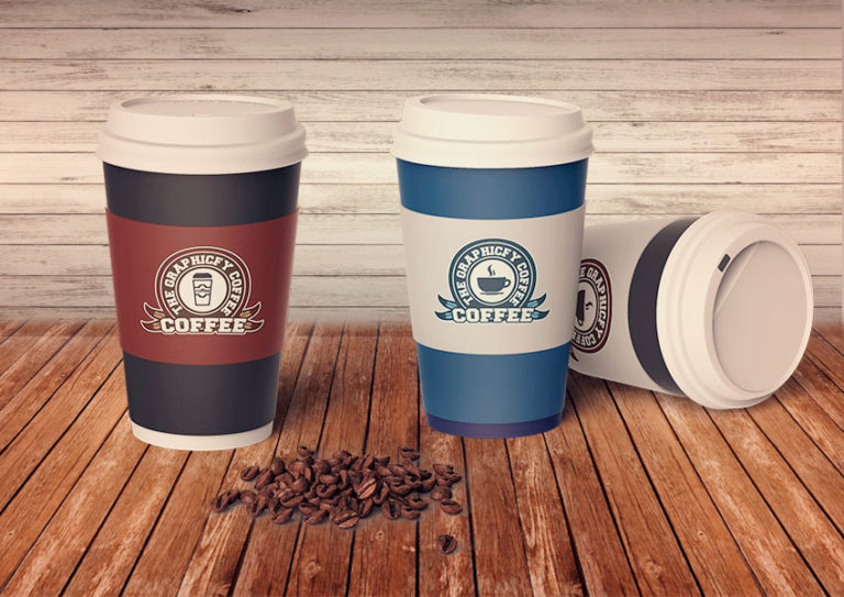 Download Cafe Logo PSD Template - Graphicfy