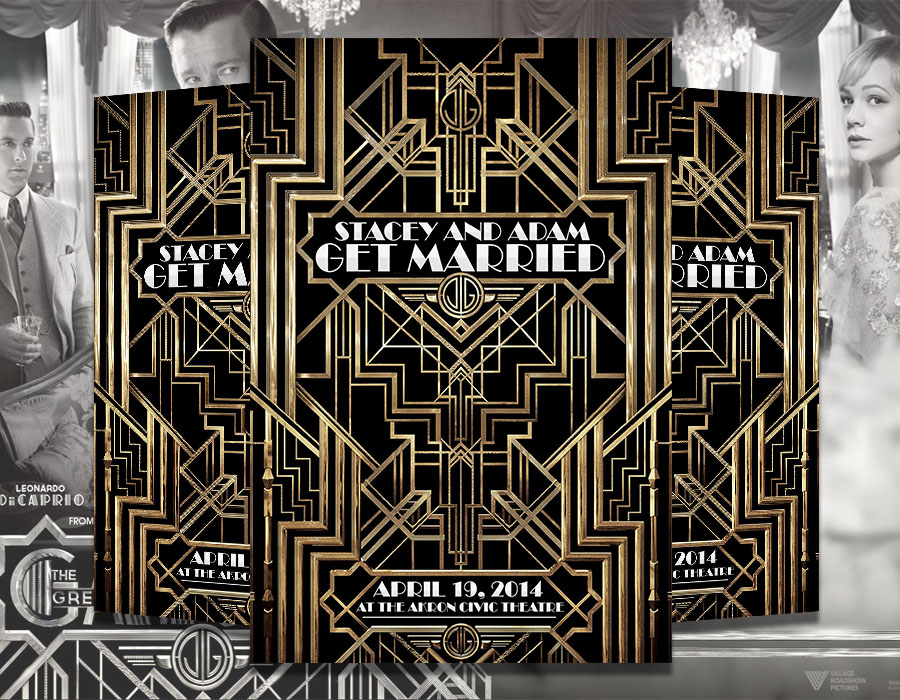 The Great Gatsby Flyer Template PSD