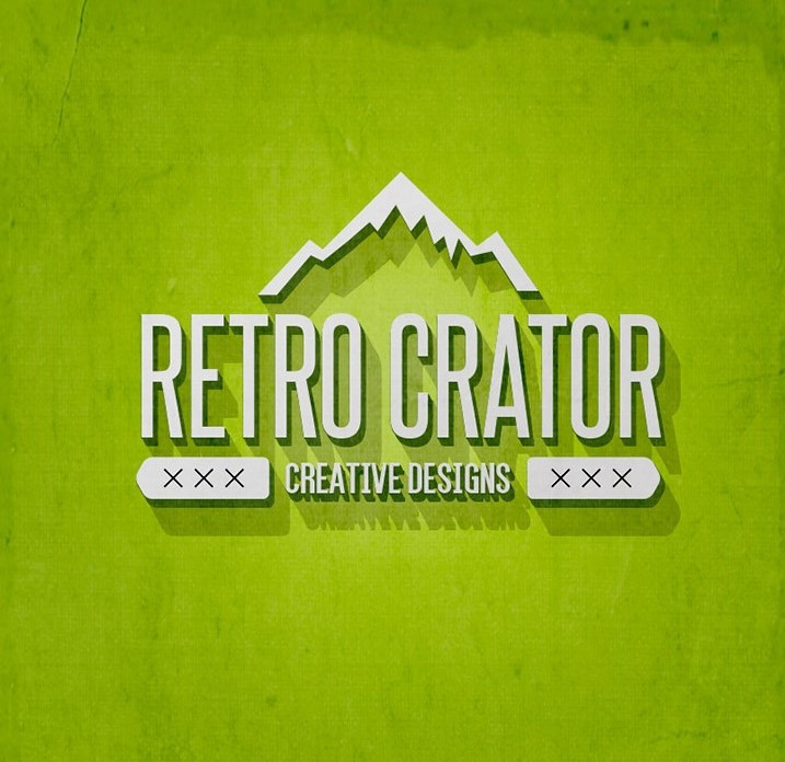 3D Retro Logo Generator