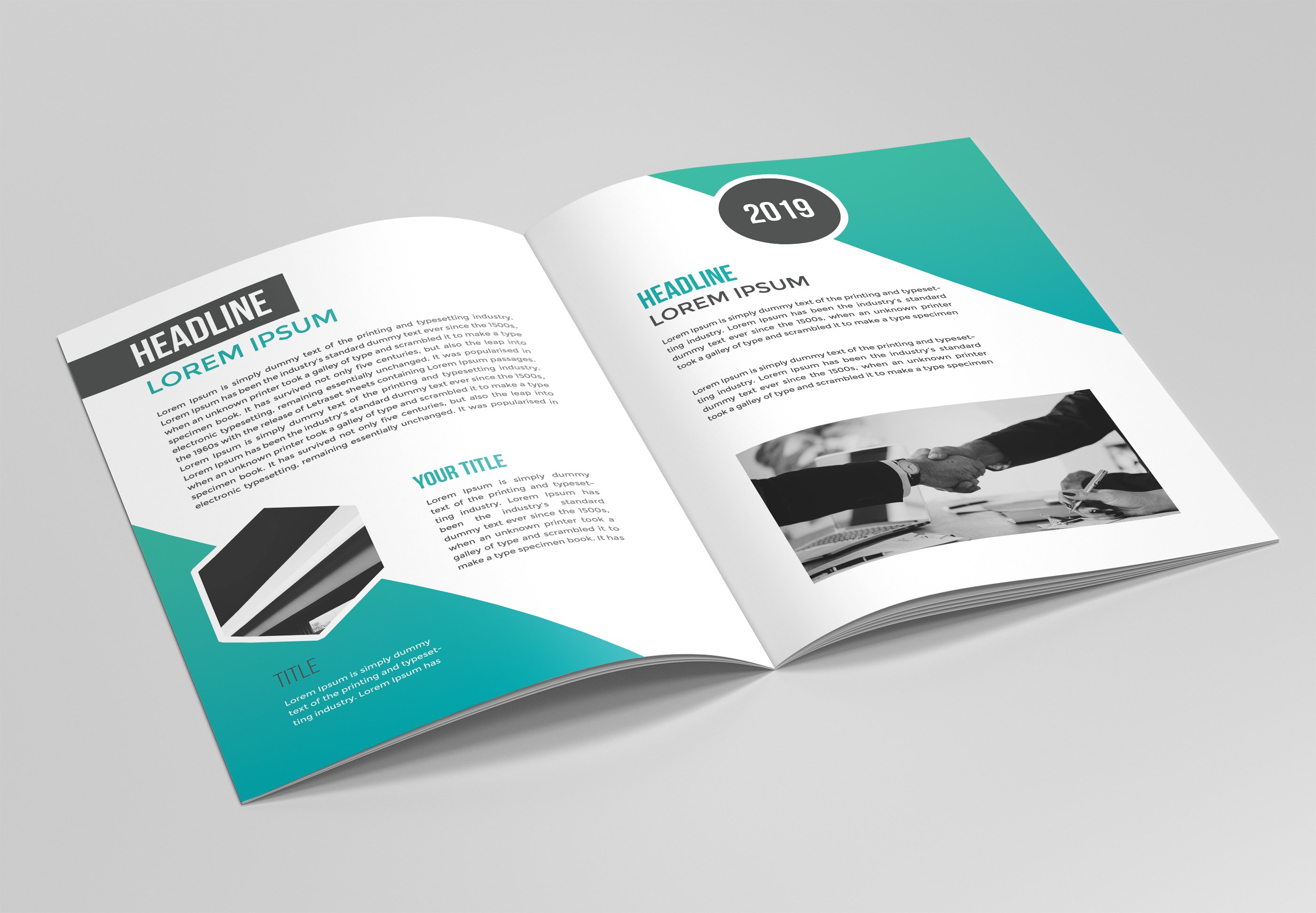 Business Brochure Template 02 Graphicfy