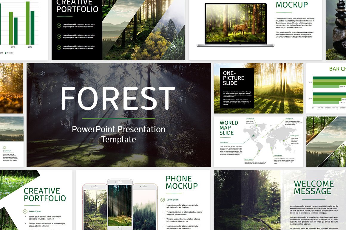 presentation forest theme