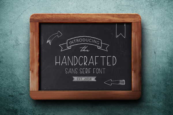 Handcrafted Sans Serif Font