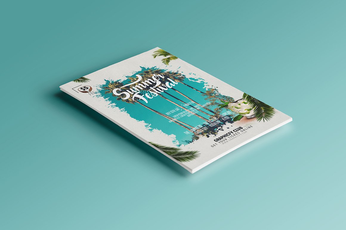 Summer Party Flyer Template