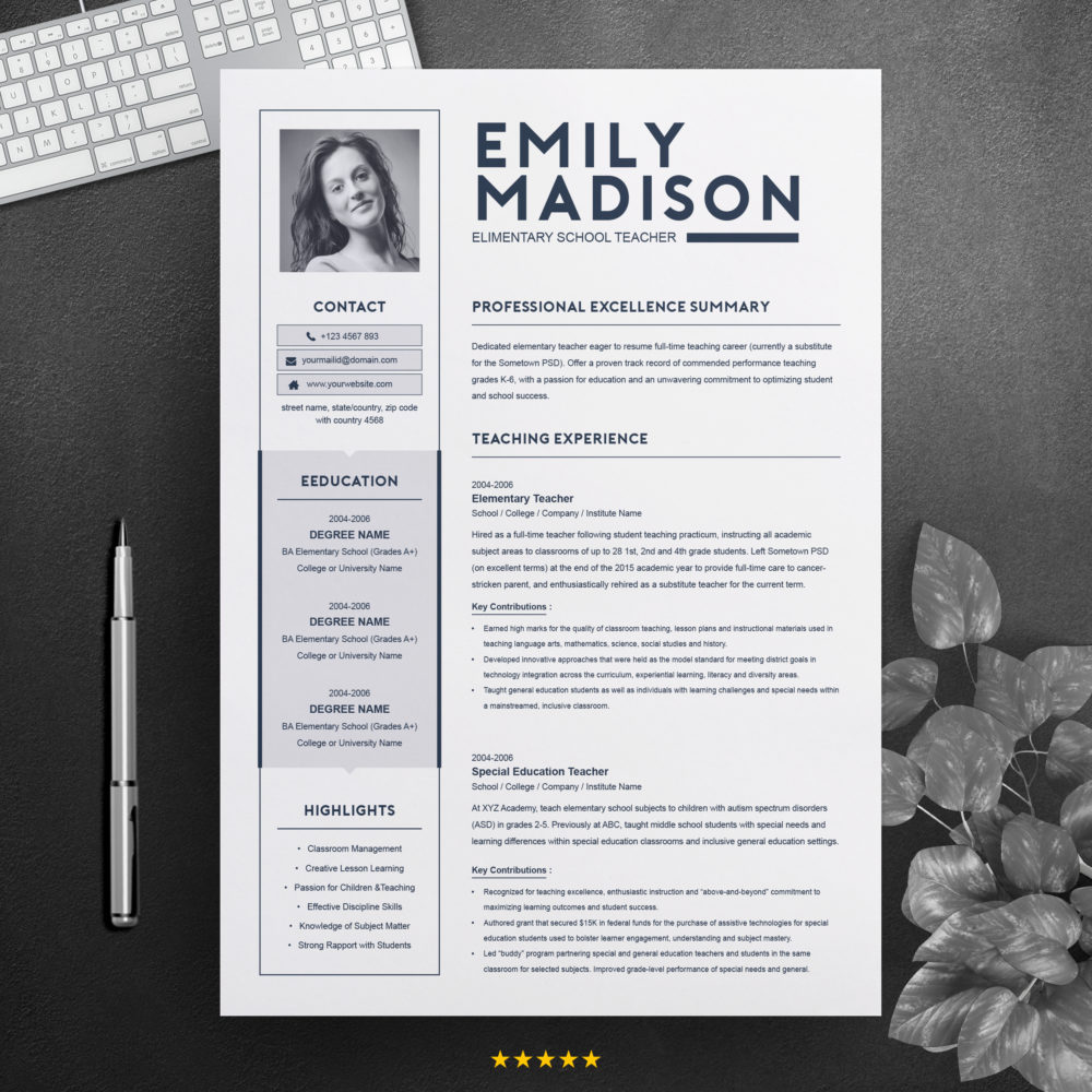 teacher-resume-template-for-ms-word-graphicfy