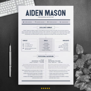 2 Page Resume Template