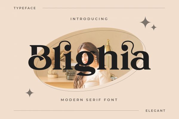 Blighia - Stylish Ligature Typeface font