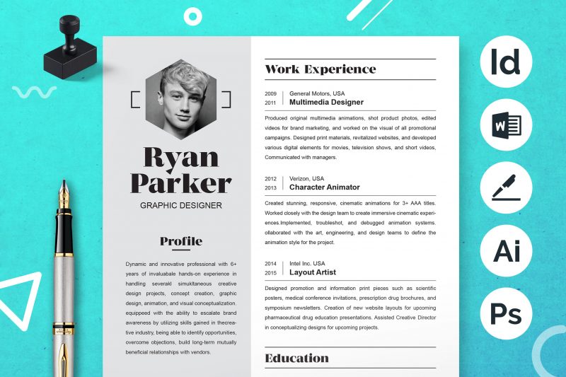 Engineer Resume Template Format - Graphicfy