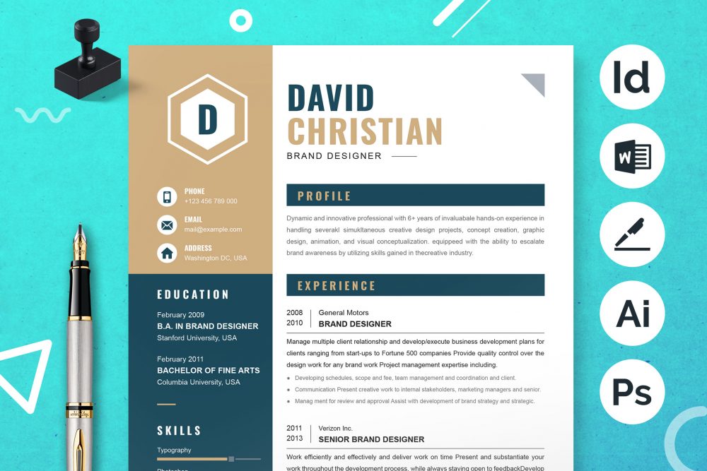 Engineer Resume Template Format - Graphicfy