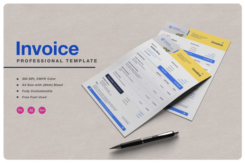 Creative Business Invoice - Graphicfy
